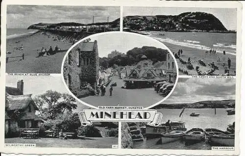 PC30851 Minehead. Multi-View. 1961