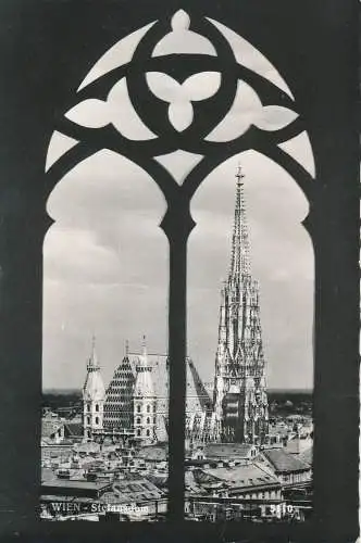 PC31047 Wien. Stefansdom. 1957