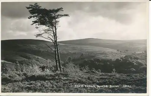 PC34964 Exmoor. Dunkery Beacon. Judges Ltd. Nr. 25473. RP