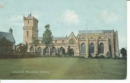 PC24225 Greyfriars Kloster. Stirling. 1907