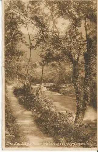 PC32874 The East Lyn Near Watersmeet. Lynmouth. Frith. Nr. 59420. 1938