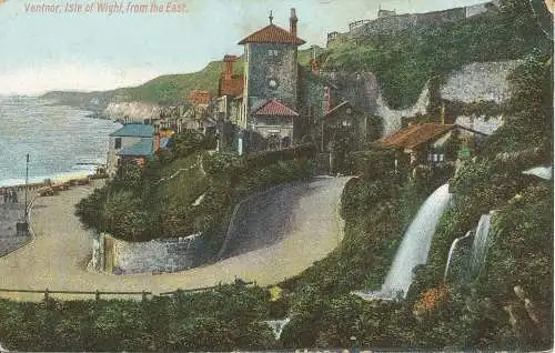 PC24845 Ventnor. Isle of Wight aus dem Osten. 1906