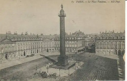 PC31579 Paris. Le Place Vendome. ND. Nr. 83. 1910