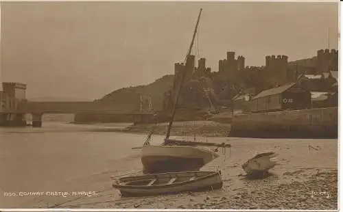 PC35058 Conway Castle. N. Wales. Judges Ltd. Nr. 1950. RP