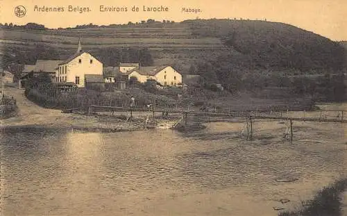 PC31628 Belgische Ardennen. Umgebung von Laroche. Maboge. Nels. Hopkins