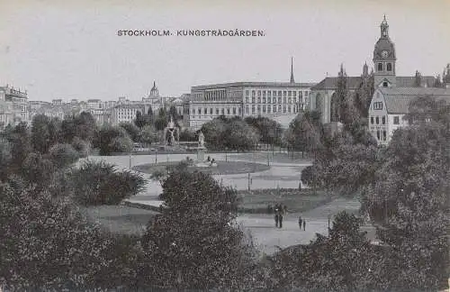 PC31121 Stockholm. Kungstradgarden