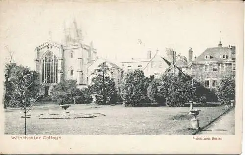 PC25979 Winchester College. Valentinstag