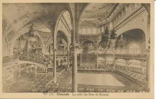 PC26991 Ostende. Der Festsaal im Kursaal. A. Dohmen. Nr. 127