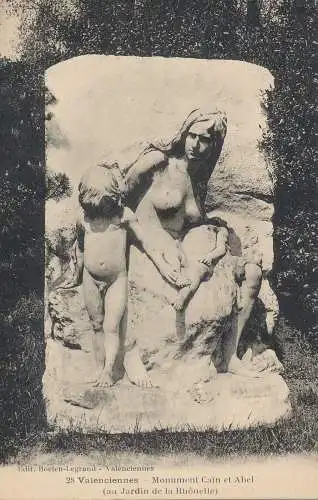 PC31177 Valenciennes. Kain- und Abel-Denkmal. Boelen Legrand. Nr. 28