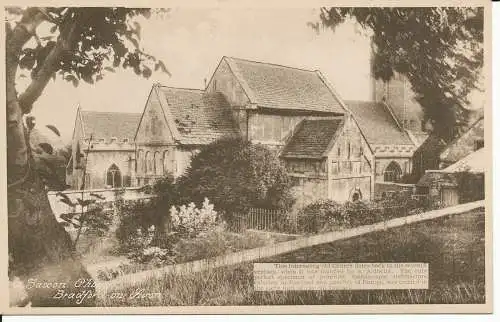 PC29106 Sächsische Kirche. Bradford auf Avon. R. Wilkinson