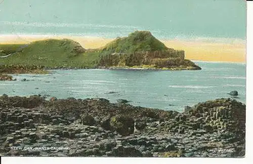 PC29095 Eintopfdose. Giants Causeway. 1908