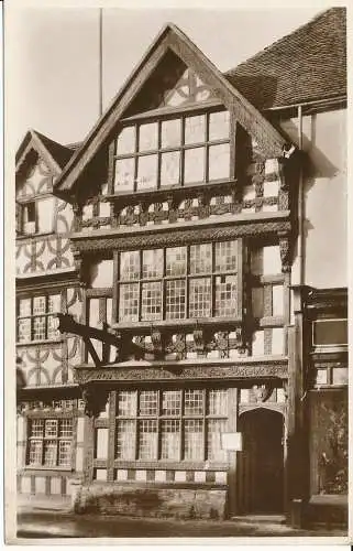 PC29255 Harvard House. Stratford auf Avon. Tuck. RP