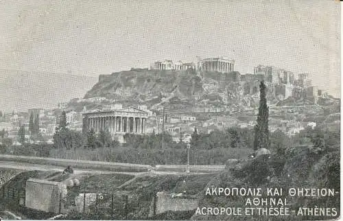 PC31599 Akropolis und Thesee. Athen