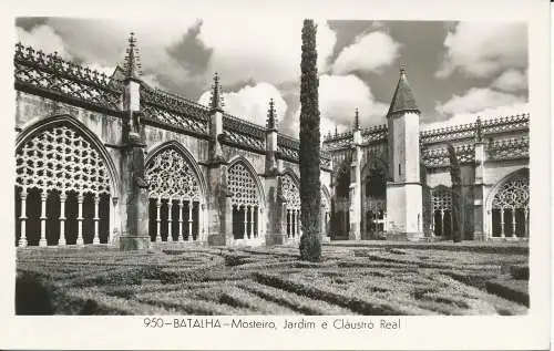 PC28410 Batalha. Mosteiro Jardim und Claustro Real. Dulia. Nr. 950