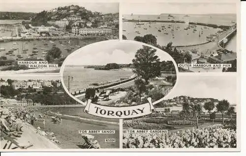 PC29325 Torquay. Multi-View. Harvey Barton. Nr. K5324. RP