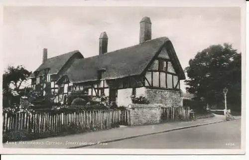 PC28675 Anne Hathaways Cottage. Stratford auf Avon. RA. Nr. 4404. RP. 1949