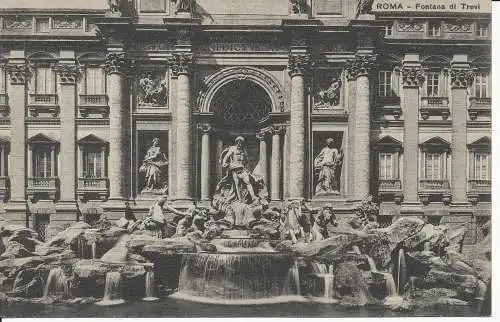 PC27283 Rom. Trevi Brunnen