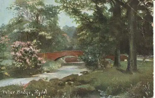 PC24147 Pelterbrücke. Rydal. Hildesheimer. Nr. 5301. 1905