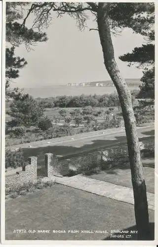 PC35372 Old Harry Rocks aus Knoll House. Studland Bay. Judges Ltd. Nr. 27972. RP