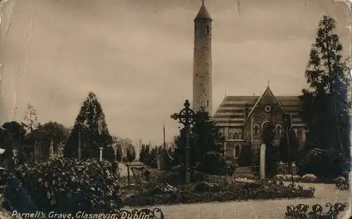 PC27105 Parnells Grave. Glasnevin Dublin. Philco