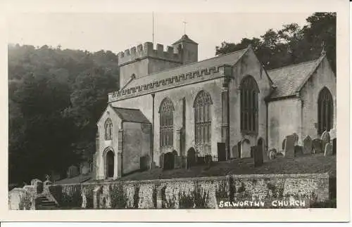 PC33108 Selworthy Church. Blackmore. RP