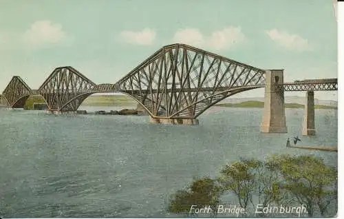PC28704 Forth Bridge. Edinburgh. Philco Serie Nr. 4277
