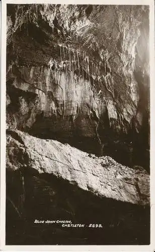 PC35169 Blue John Cavern. Castleton. Bamforth. Nr. 5695. RP. B. Hopkins