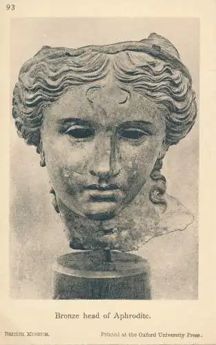 PC27369 Bronzekopf der Aphrodite. British Museum. Oxford University Press