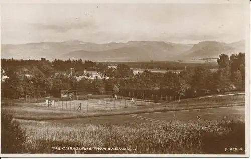 PC35163 Die Cairngorms von Aviemore. S. G. MacDonald. Nr. 95929. RP. B. Hopkins