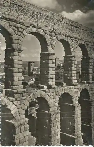 PC29681 Segovia. Detail des Aquädukts. Garcia Garrabella. Nr. 4