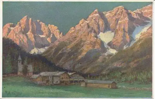 PC27206 alte Postkarte. Berge. S. Joseph