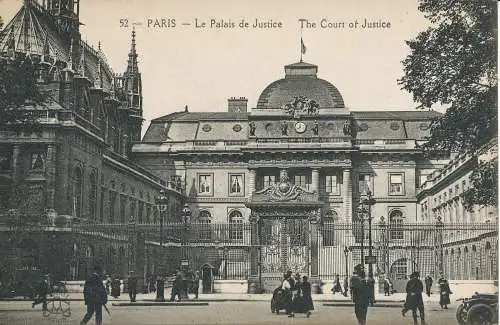 PC26978 Paris. Der Gerichtshof. Die Biene. Nr. 52