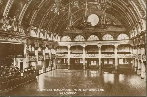 PC35205 Kaiserin Ballsaal. Wintergärten. Blackpool. RP. B. Hopkins