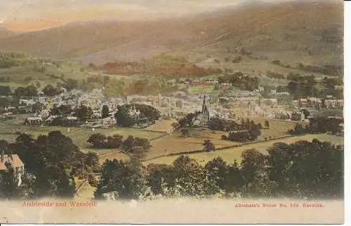 PC24161 Ambleside und Wansfell. Abraham. Nr. 330. 1910