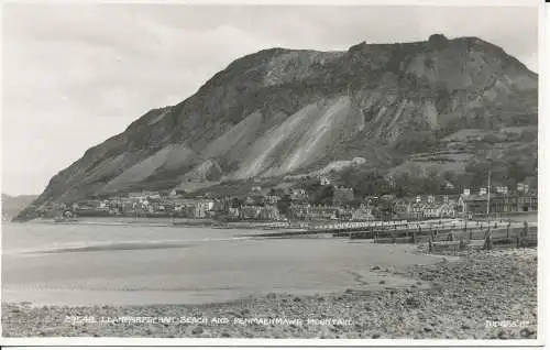 PC35099 Llanfairfechan Beach und Penmaenmawr Mountain. Judges Ltd. Nr. 29548. RP