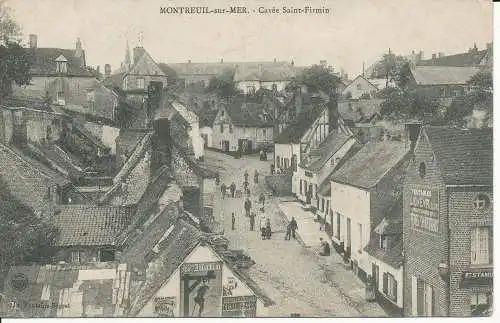 PC31586 Montreuil sur Mer. Höhle Saint Firmin. 1908