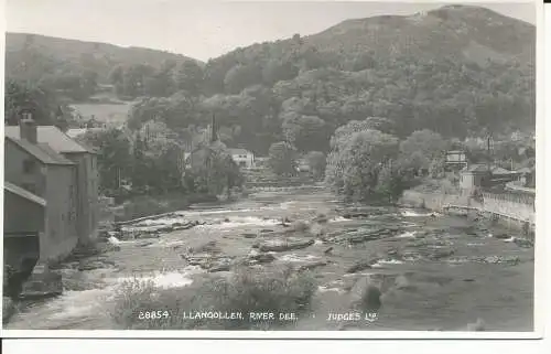 PC35139 Llangollen River Dee. Judges Ltd. Nr. 28854. RP