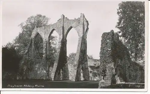 PC35238 Ruinen der Bayham Abbey. Die Wells. RP