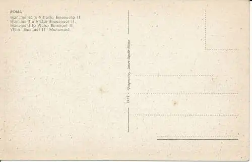 PC29687 Rom. Denkmal für Viktor Emanuel II. Fotografieren