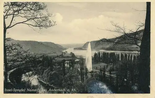 PC31317 Insel Sprudel benannt bei Andernach a. Rh. Carl Schussler