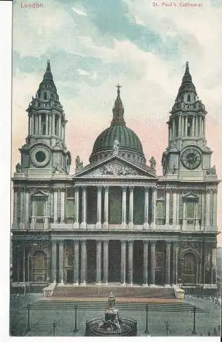 PC33127 London. St. Pauls Kathedrale. Empire