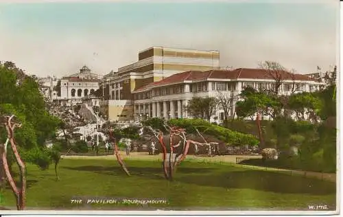 PC35273 Der Pavillon. Bournemouth. Wade. Sunny South. 1937. RP