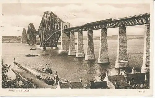 PC32956 Forth Bridge. Valentinstag. 1908