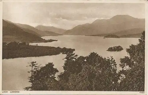 PC32852 Loch Lomond. Photochrom. Nr. 41853