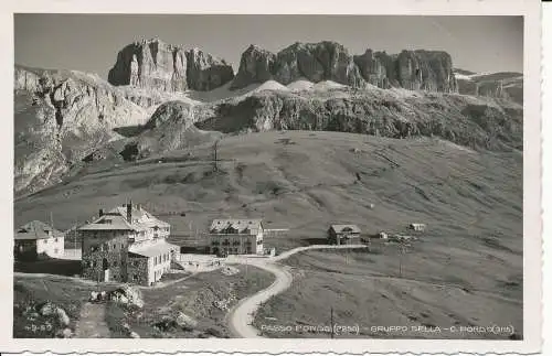 PC31767 Passo Pordoi. Sattelgruppe. C. Pordo. Ghedina. 1938