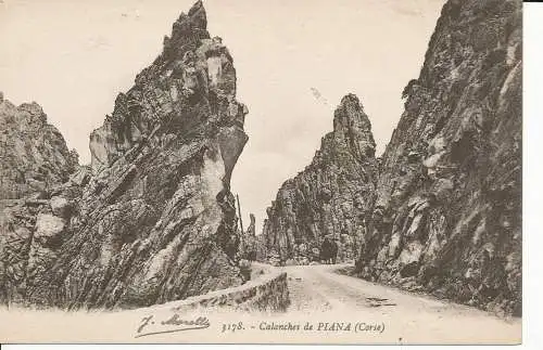 PC27292 Calanches de Piana. J. Moretti. Nr. 3178