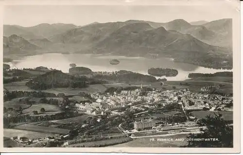 PC27510 Keswick und Derwentwater. Nr. 75. 1946