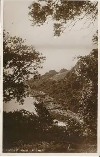 PC30854 Luccombe Beach. I.W. The Bay. RP