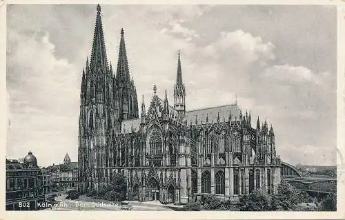 PC31060 Koln a. Rh. Dom Sudseite. Karl Rud. Bremer. 1935