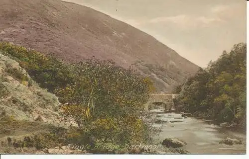 PC33120 Fingle Bridge. Dartmoor. Frith. Nr. 5803. 1926